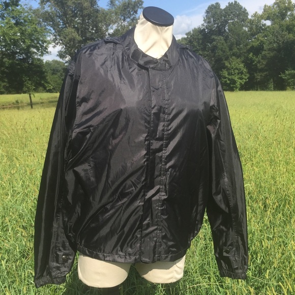 Harley Davidson Womens Windbreaker Jacket Sz L - Picture 6 of 6